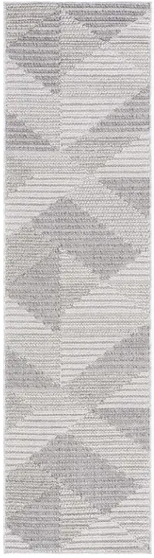 GLOBAL 400 Grey  2'-2' X 8' Runner Rug