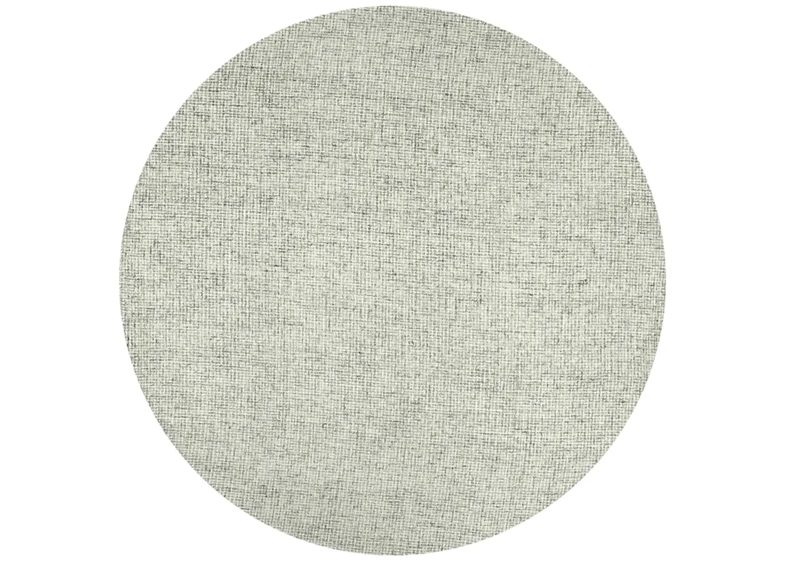 Brindleton Green Tweed Wool 10' Round Round  Rug