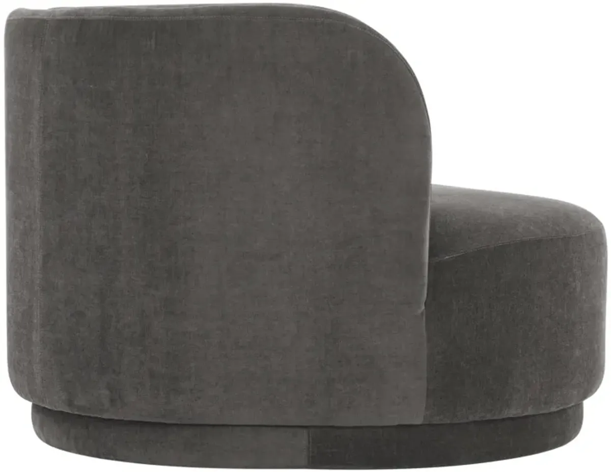 Yoon Chaise Left Umbra Grey