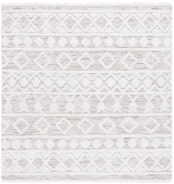 AUGUSTINE 758 IVORY  4' x 4' Square Square Rug
