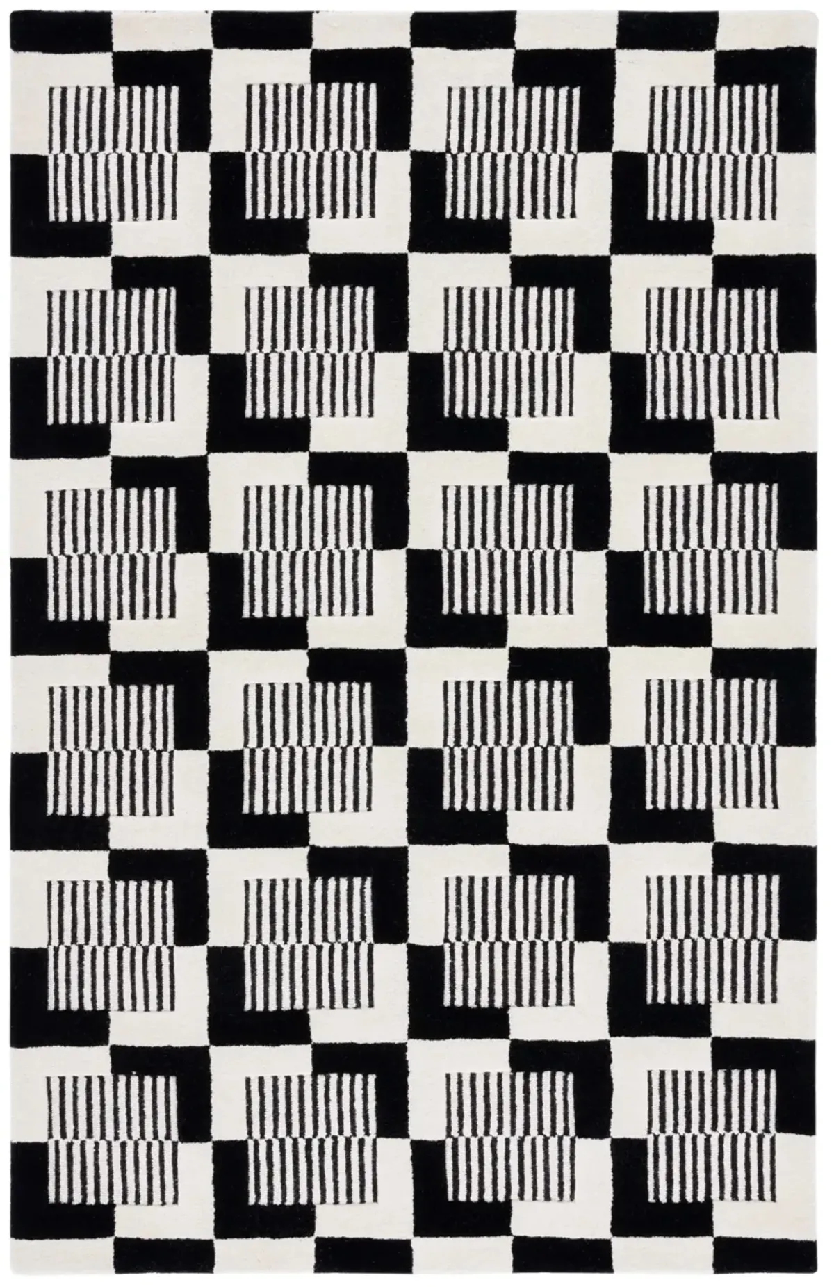 METRO Hand Tufted 4' x 6' area rug