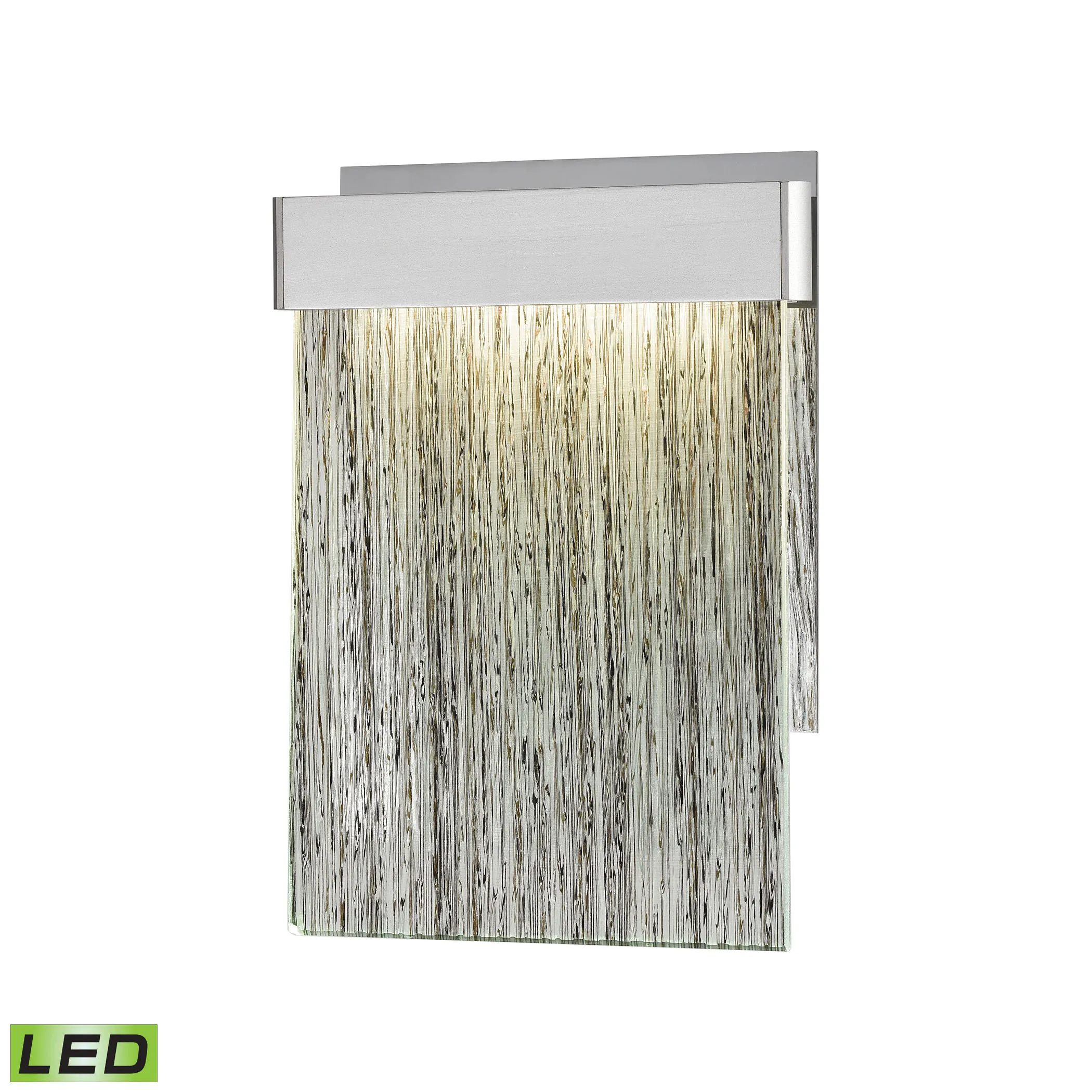 Meadowland 11" High 1-Light Sconce - Silver