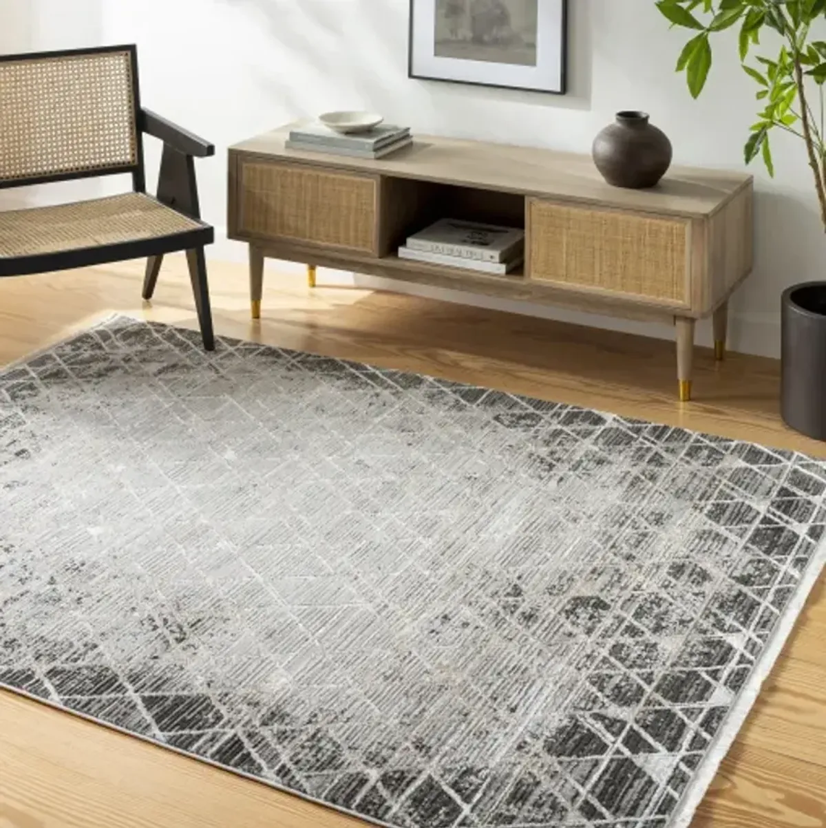 Obsession OBN-2301 2' x 2'11" Machine Woven Rug