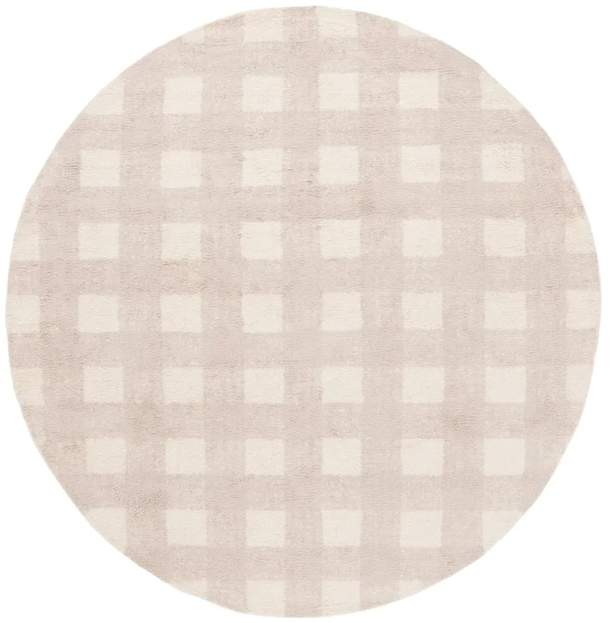 EASY CARE Hand Woven 6' x 6' Round area rug