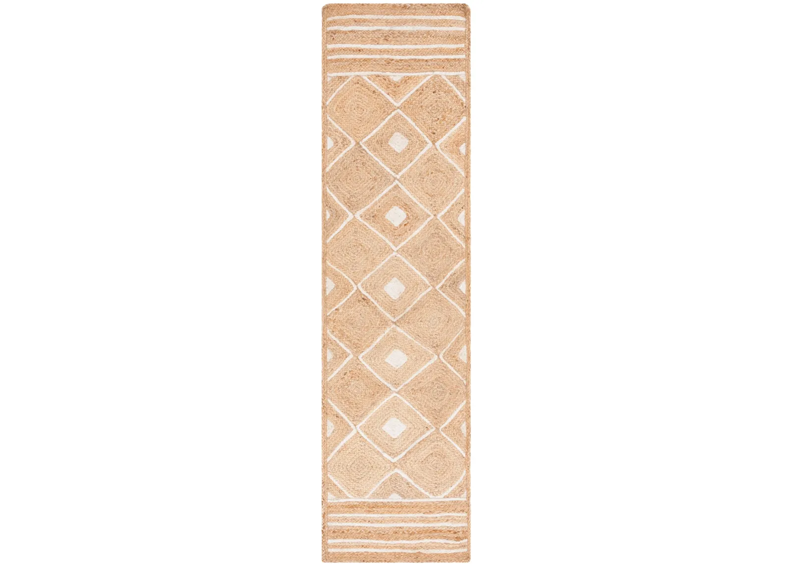 NATURAL FIBER 893 NATURAL  2'-3' x 9' Runner Rug