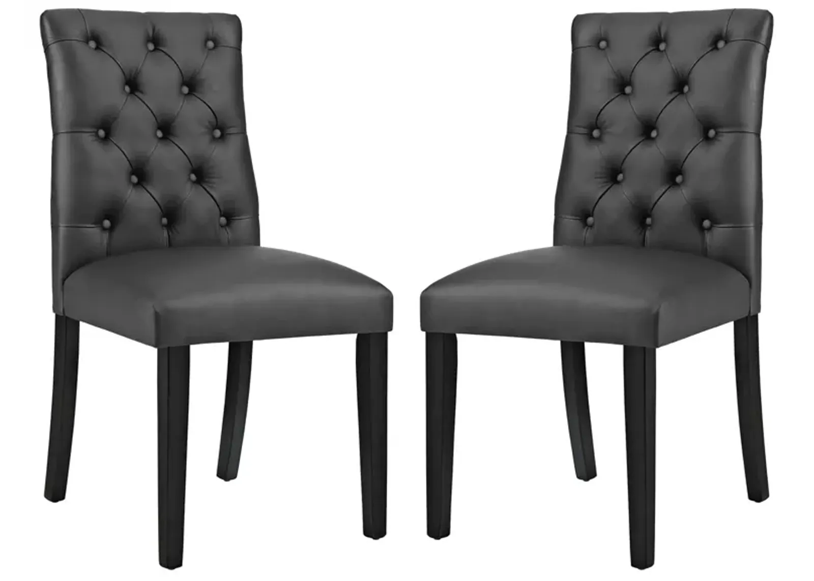 Duchess Dining Chair Vinyl Set of 2