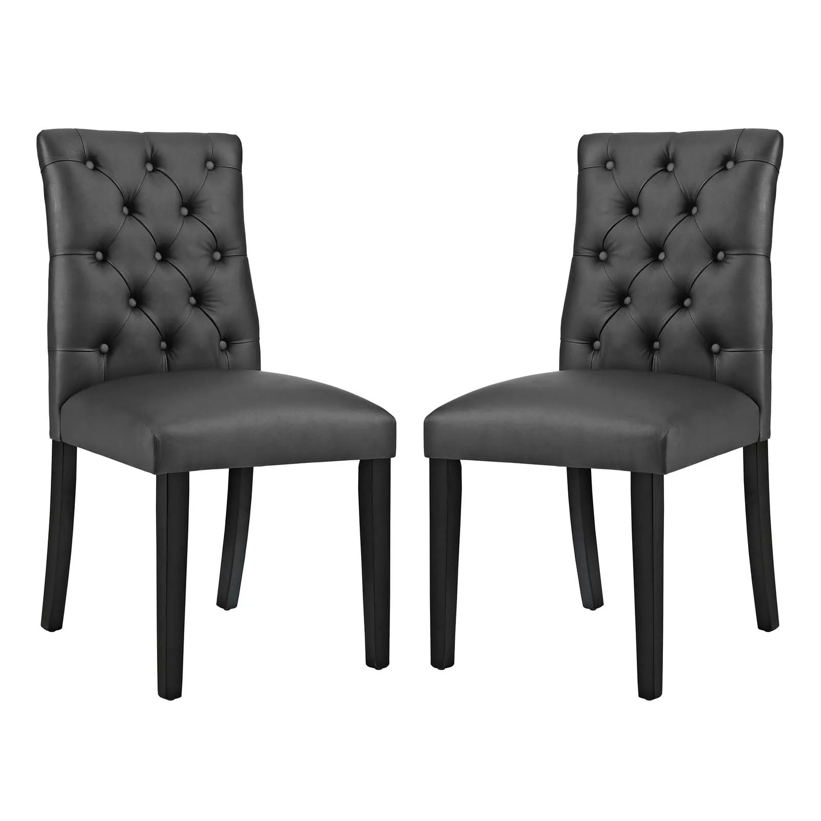 Duchess Dining Chair Vinyl Set of 2