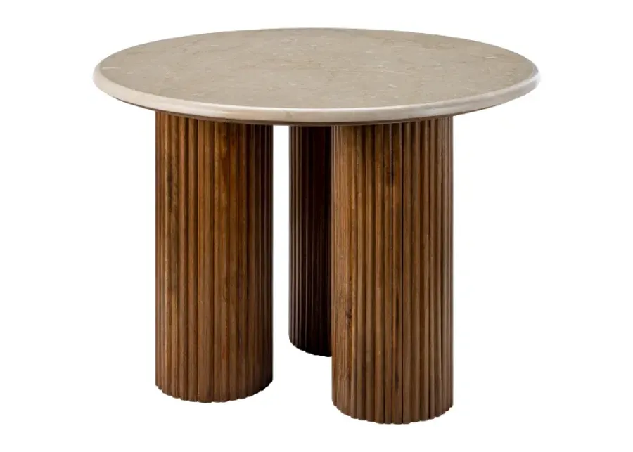 Basilia BSLA-001 20"H x 24"W x 24"D End Table