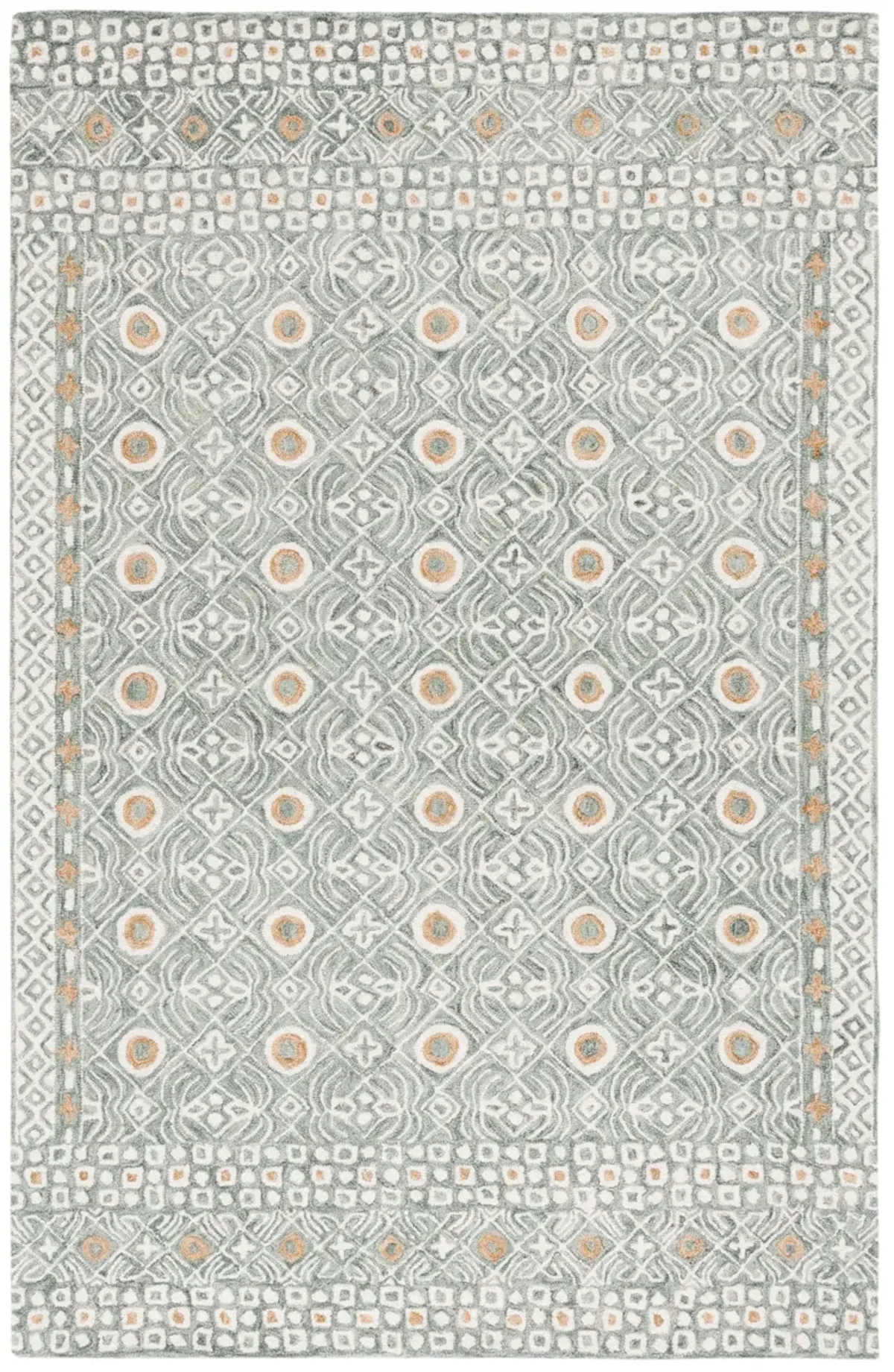 MICRO-LOOP Hand Tufted 4' x 6' area rug