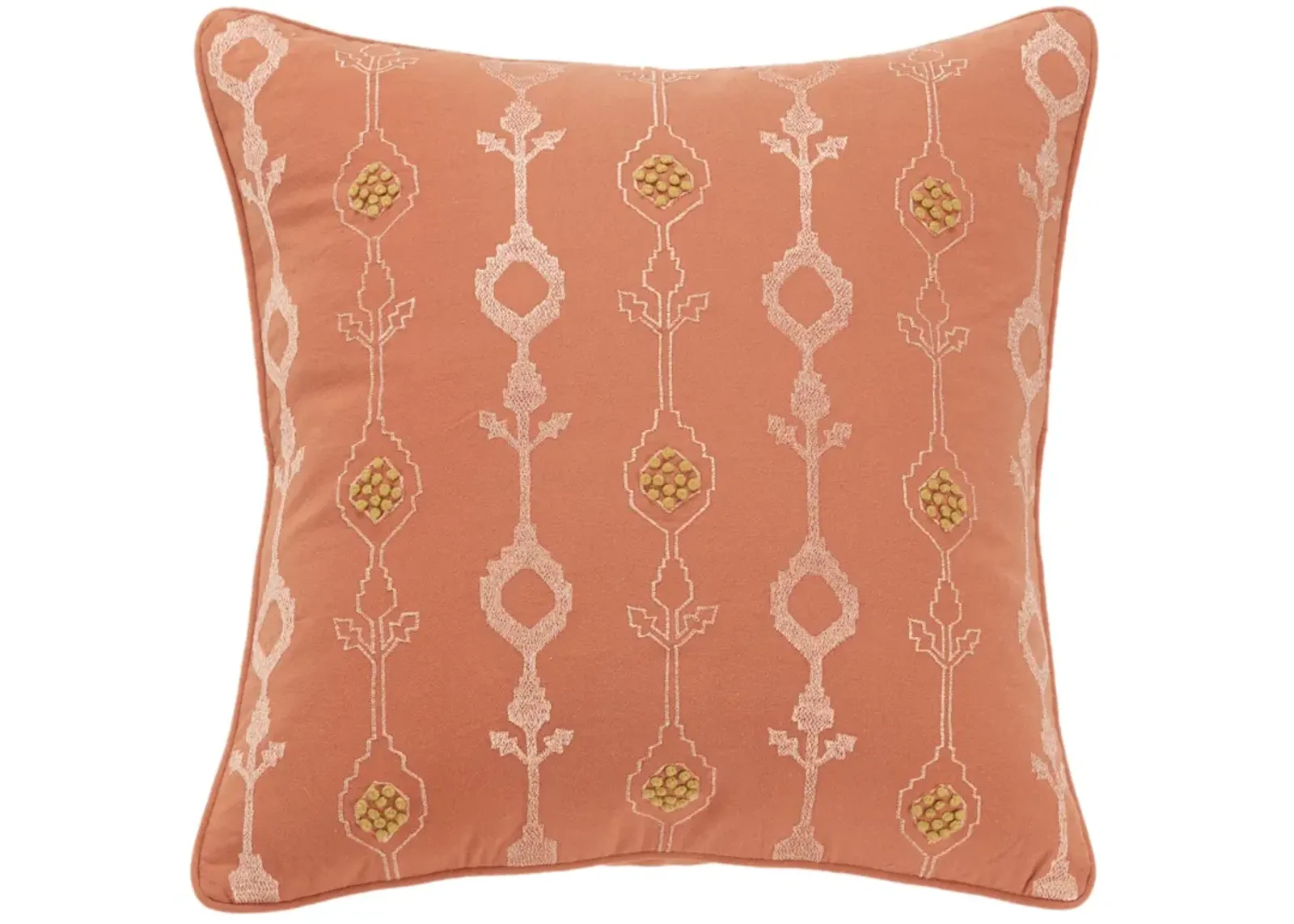 botanical  orange Pillow