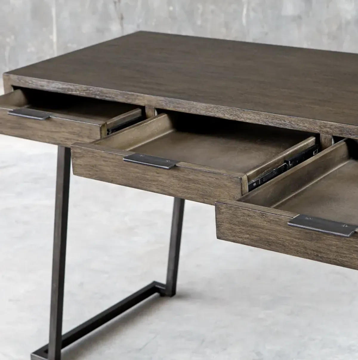 Comrade Natural Wood Desk