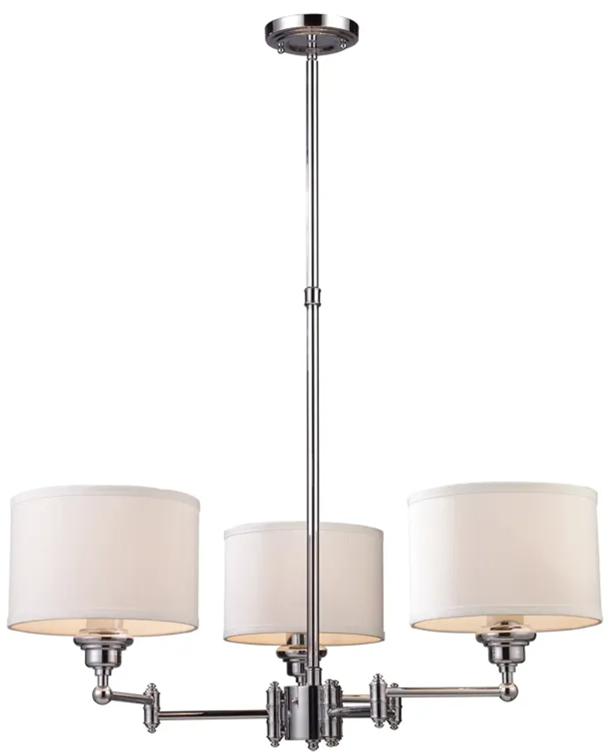 Westbrook 20'' Wide 3-Light Chandelier - Polished Chrome