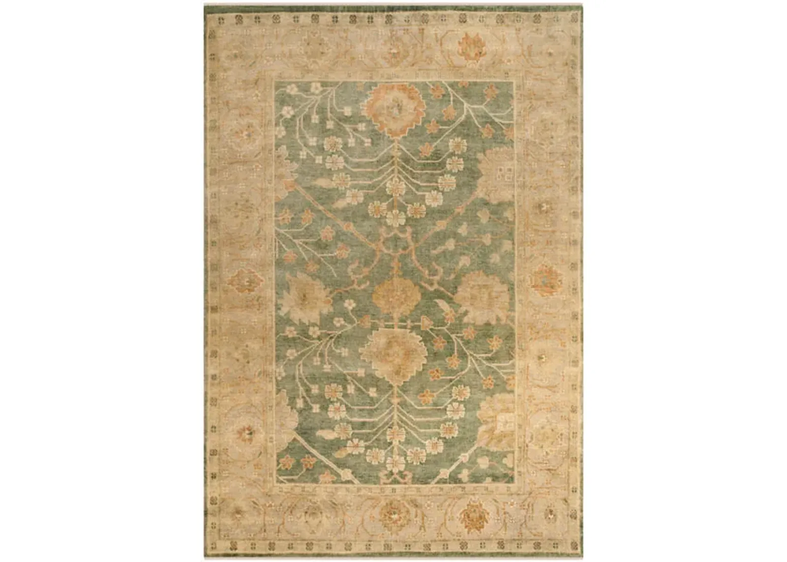 OSH117 Blue  10' X 14' Large Rectangle Rug