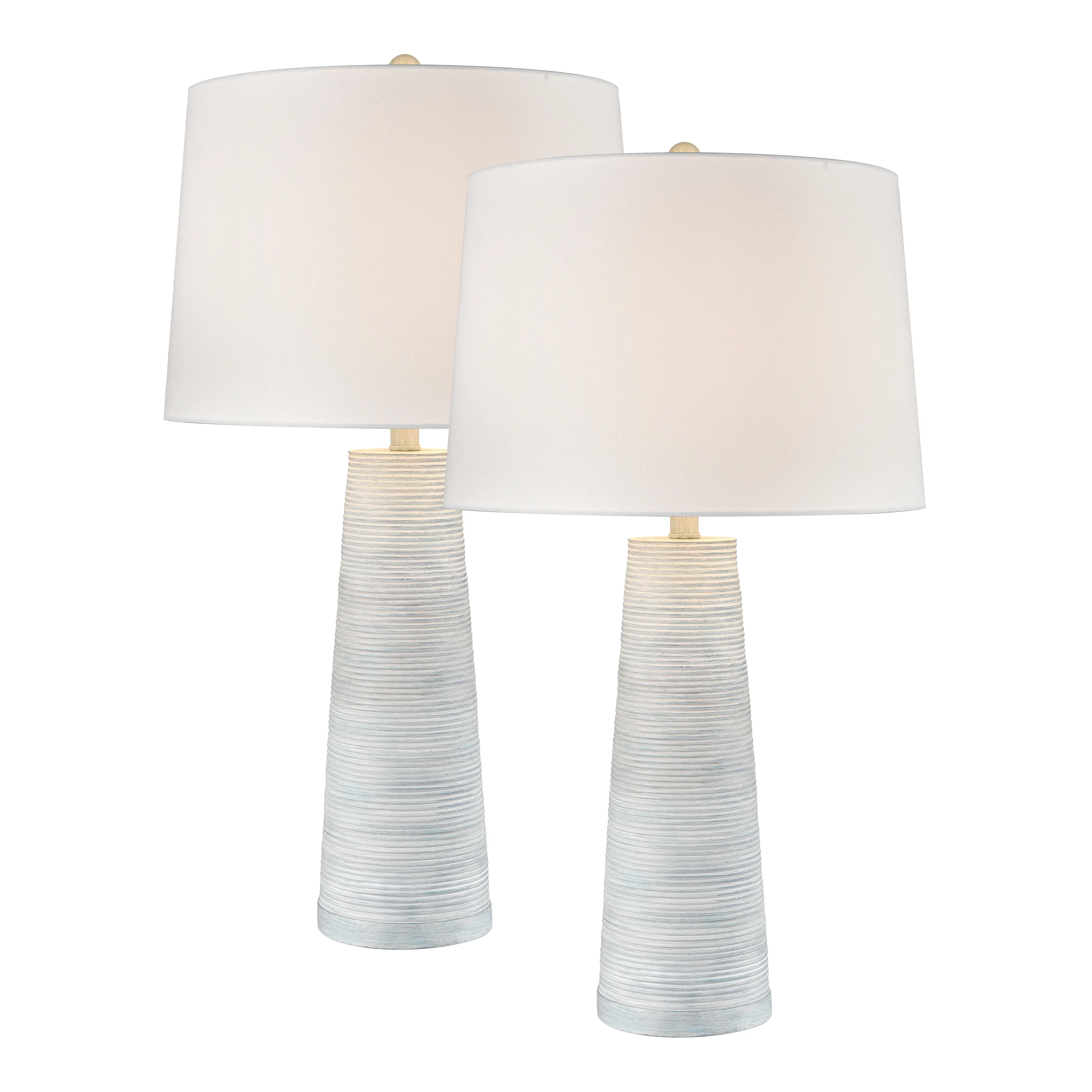 Kent 31'' High 1-Light Table Lamp - Set of 2 Light Blue