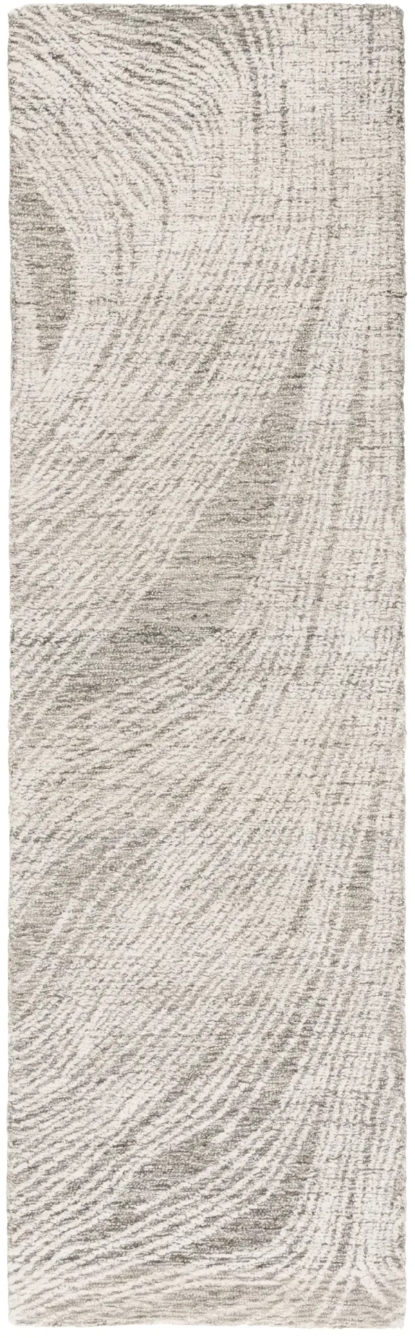 ABSTRACT Hand Tufted 2'-3' x 12' runner