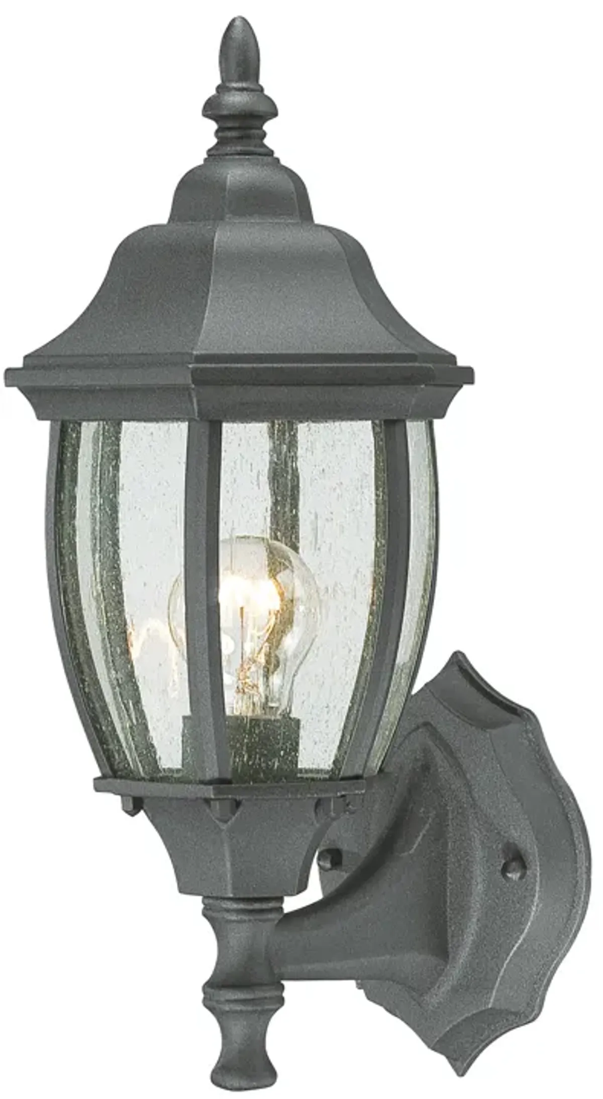 Covington 14.25" High 1-Light Outdoor Sconce - Black