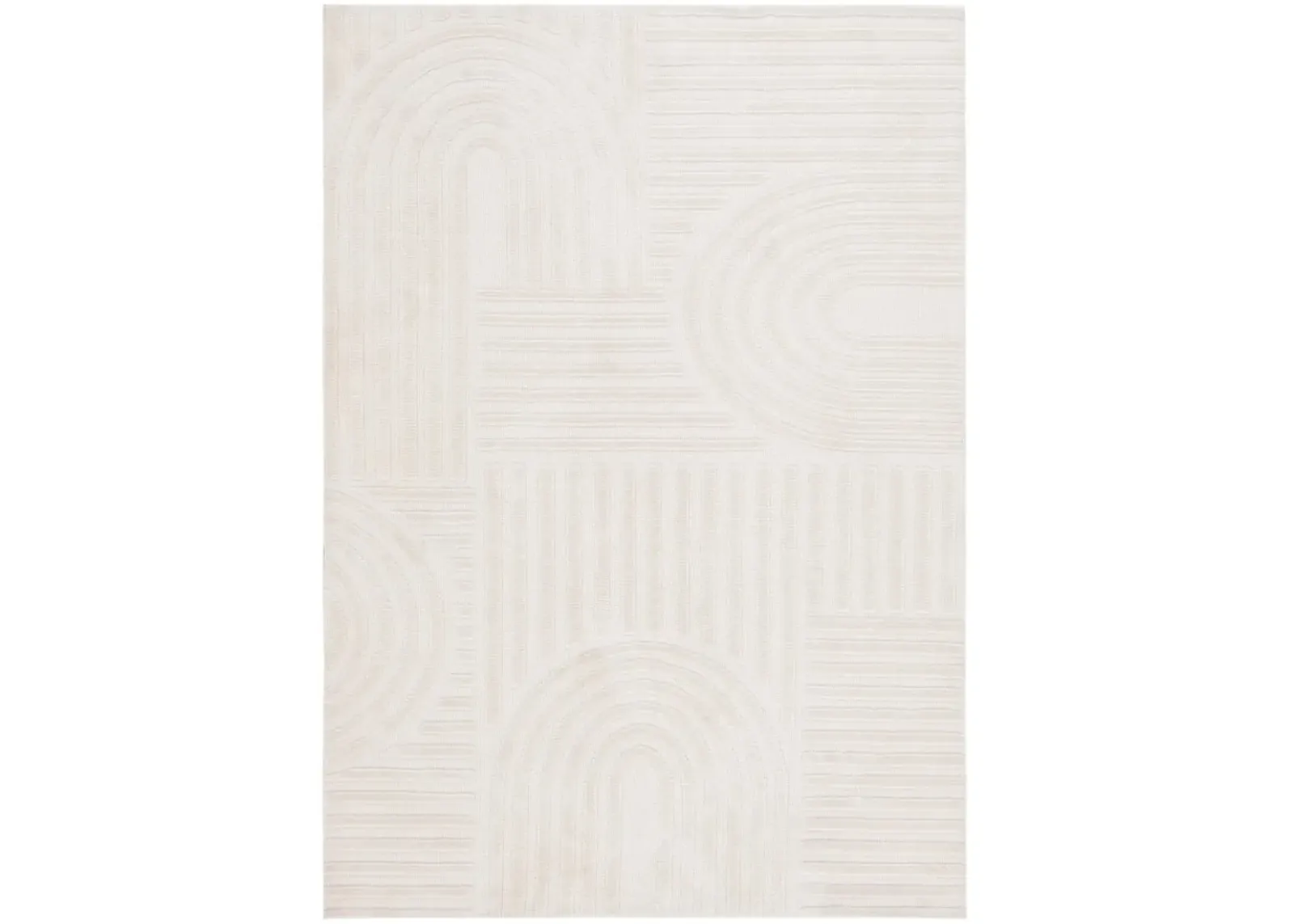 AUDREY 106 Beige 8' X 10' Large Rectangle Rug