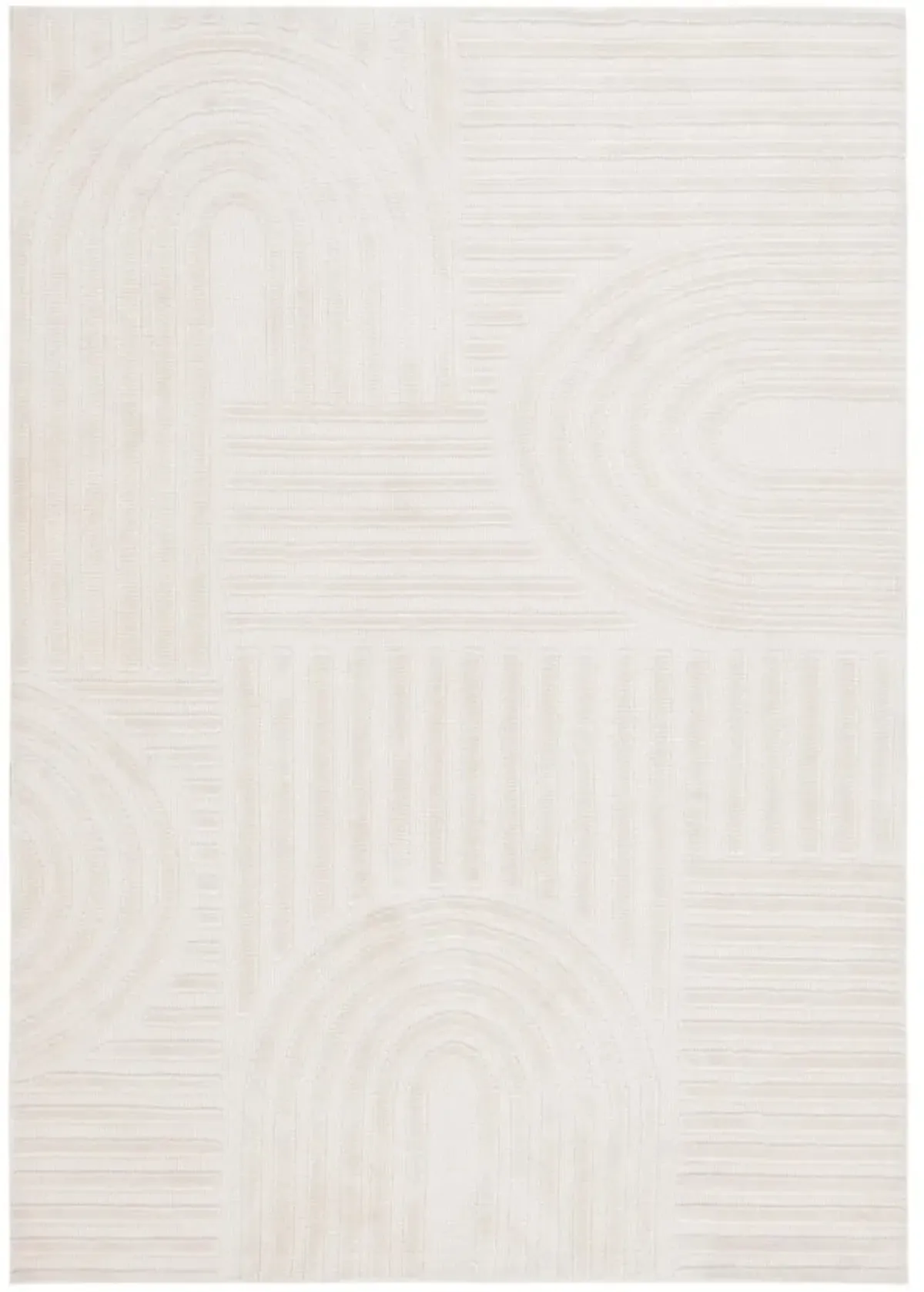 AUDREY 106 Beige 8' X 10' Large Rectangle Rug