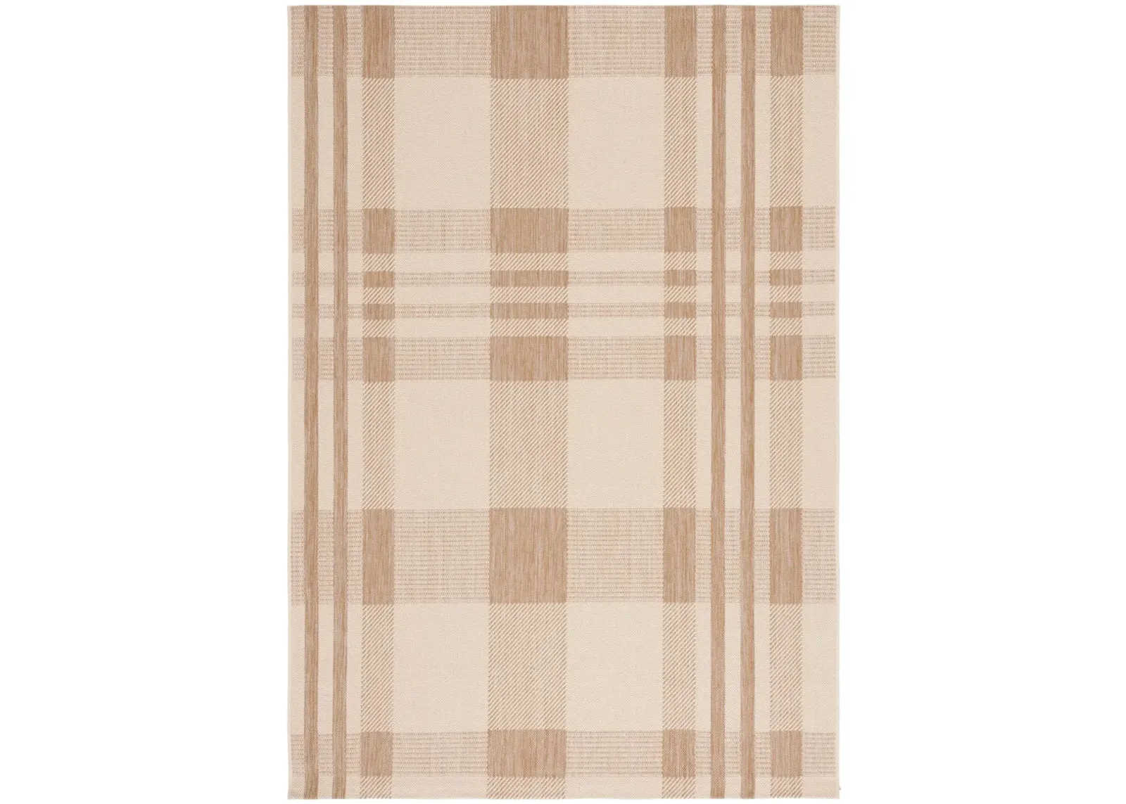 COURTYARD 6201 NATURAL  2'-3' x 4' Accent Rug