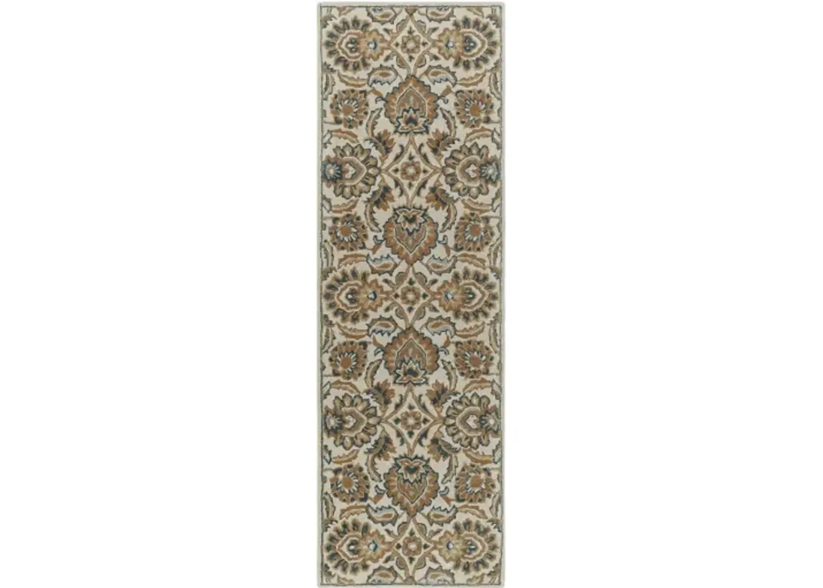 Caesar CAE-1226 2'6" x 8' Hand Made Rug