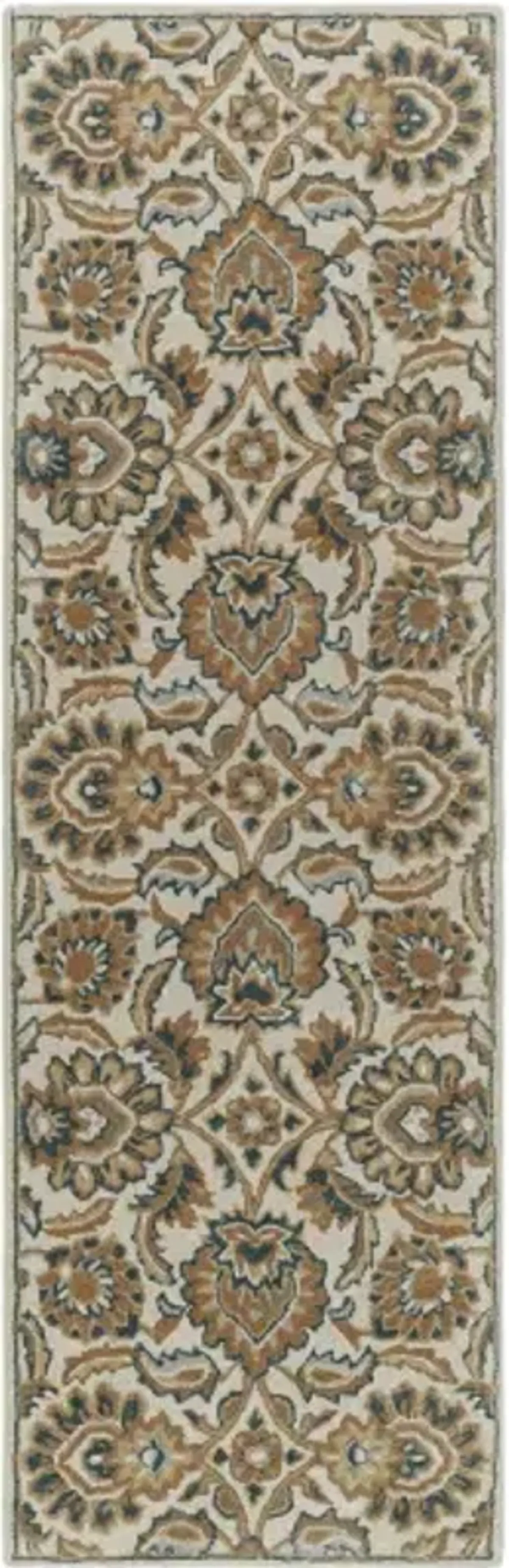 Caesar CAE-1226 2'6" x 8' Hand Made Rug