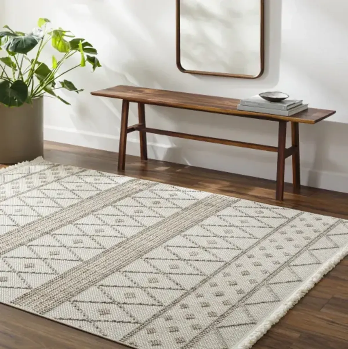 New Delhi NWH-2300 8'11" x 12' Machine Woven Rug