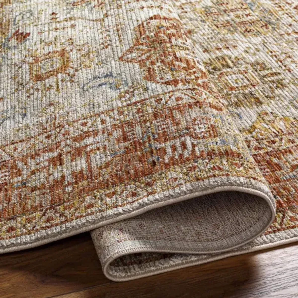 Naila IAL-2305 2'7" x 7'3" Machine Woven Rug