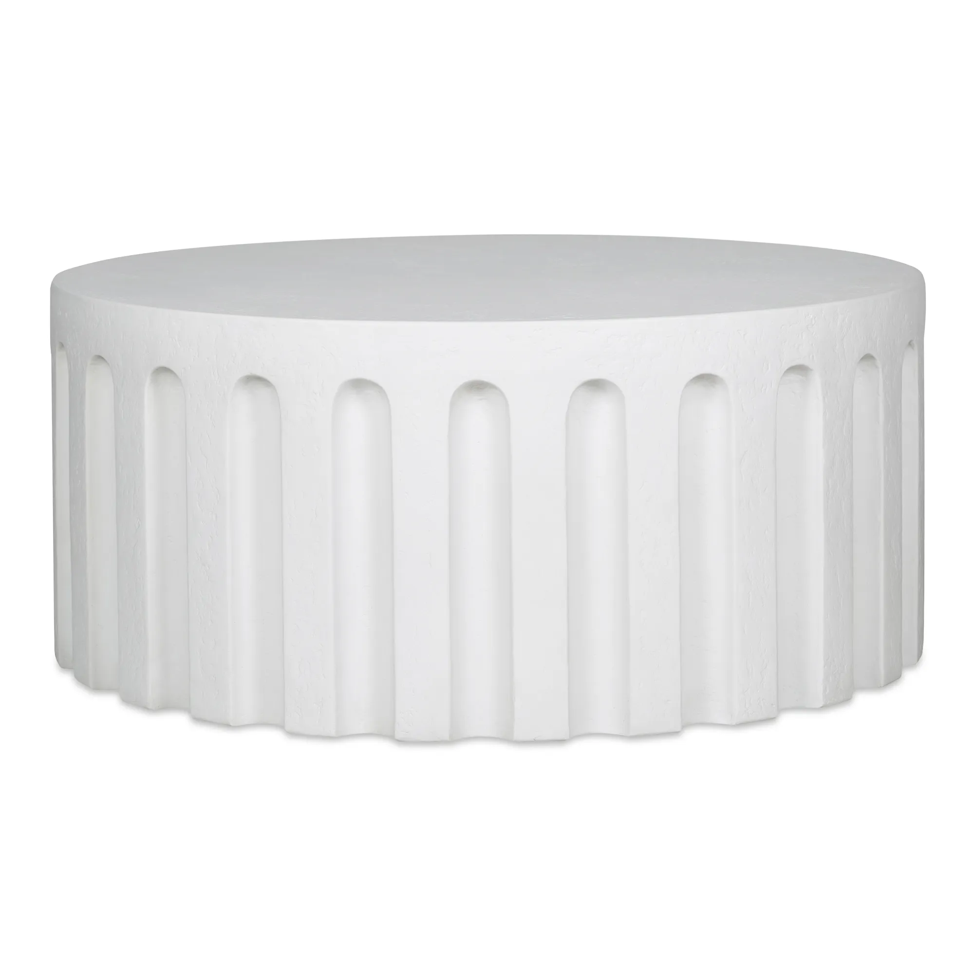 Eris Outdoor Coffee Table White