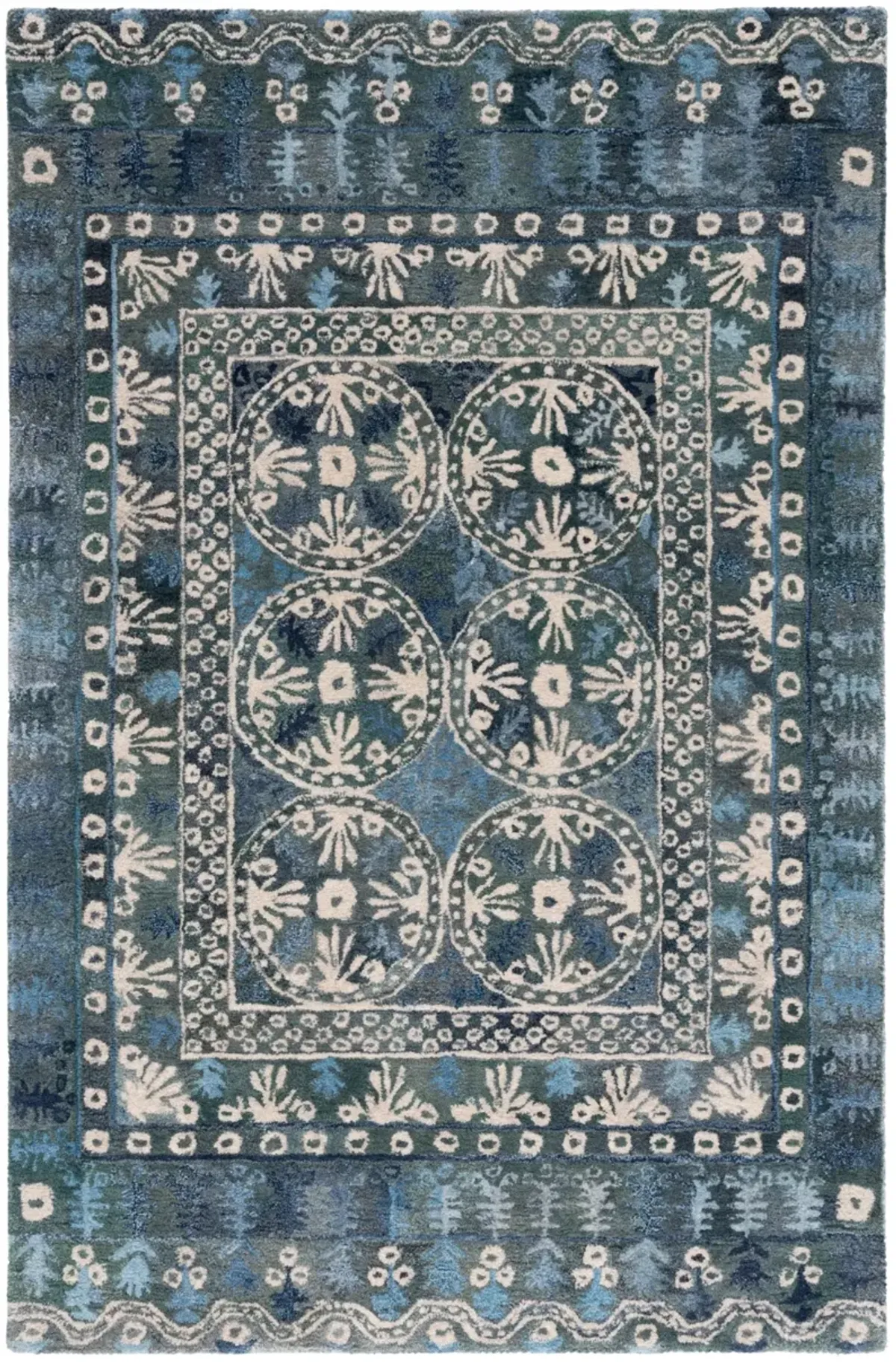 ANATOLIA 410 NAVY  4' x 6' Small Rectangle Rug