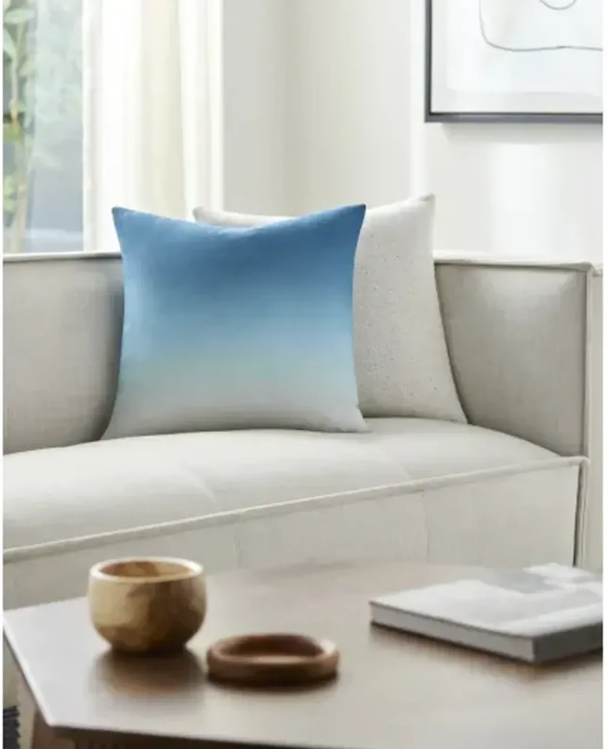 Hyrum HYR-001 18"L x 18"W Accent Pillow  - Down Insert