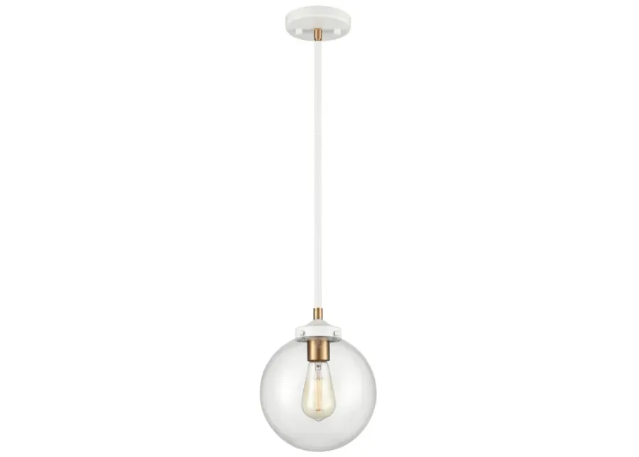 Boudreaux 8" Wide 1-Light Mini Pendant - Matte White