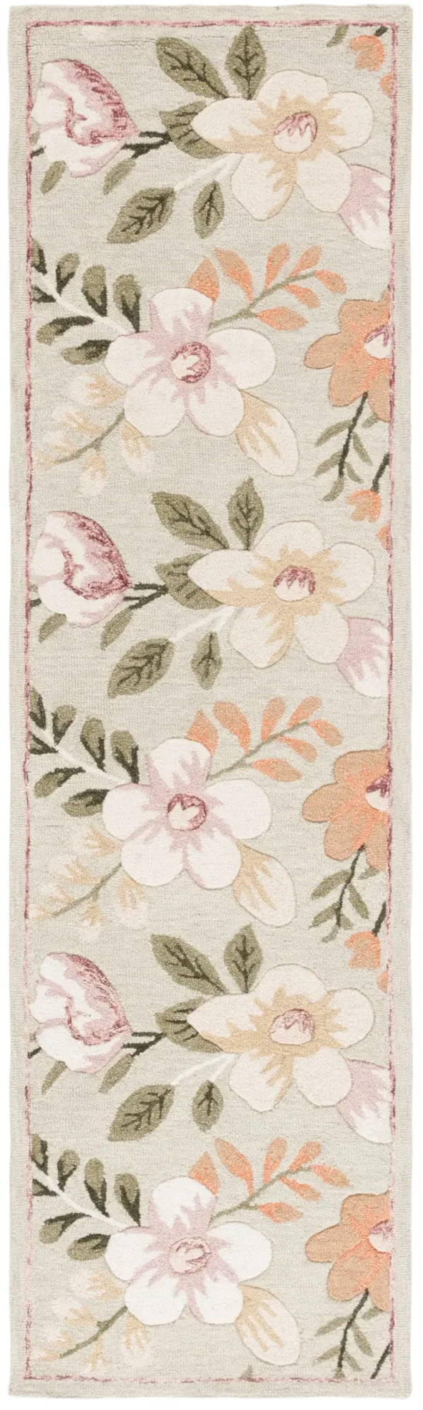 BLOSSOM Hand Tufted 2'-6' x 8' runner