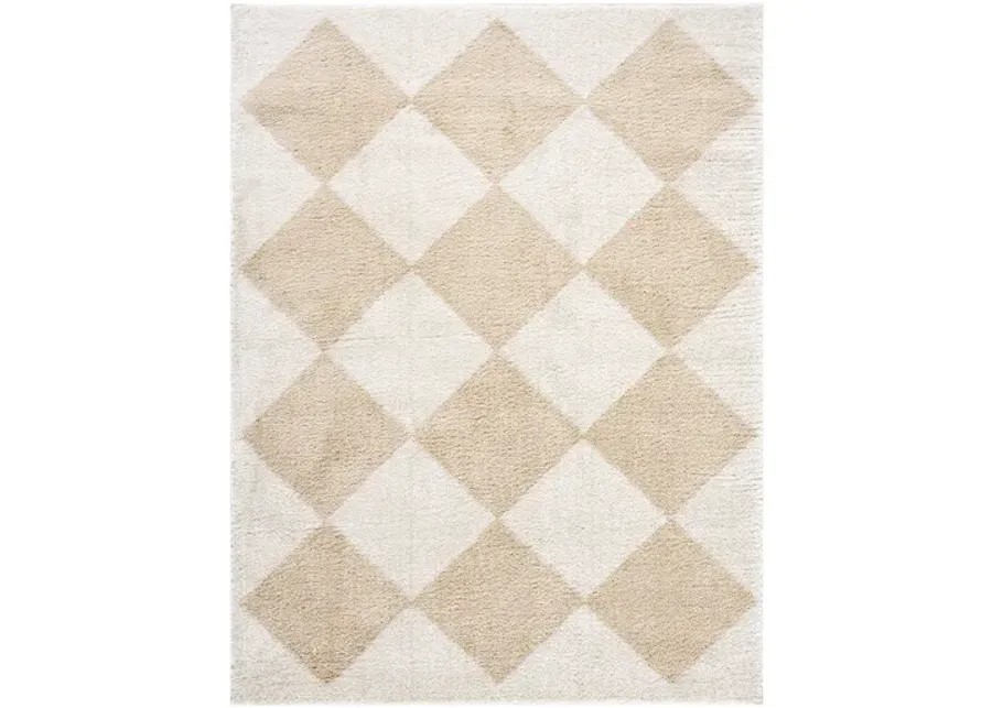 Fossay Shag FSG-2324 6'7" x 9' Machine Woven Rug