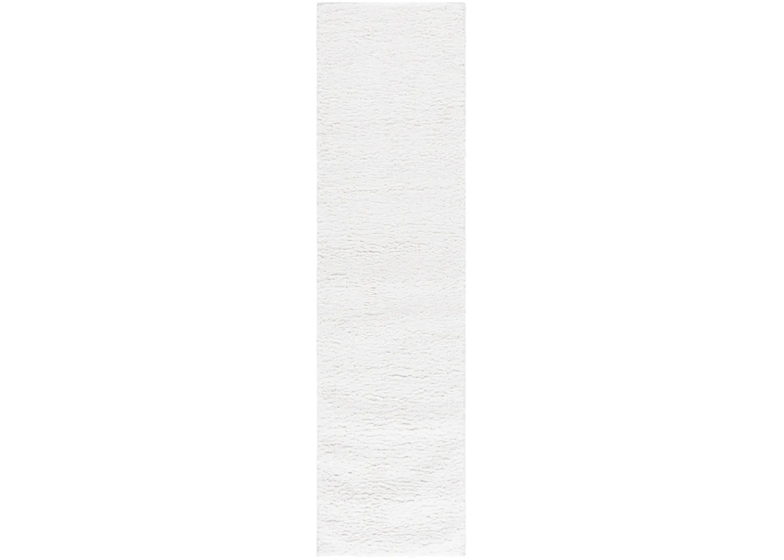 RUMI SHAG 120 IVORY 2'-2' x 8' Runner Rug