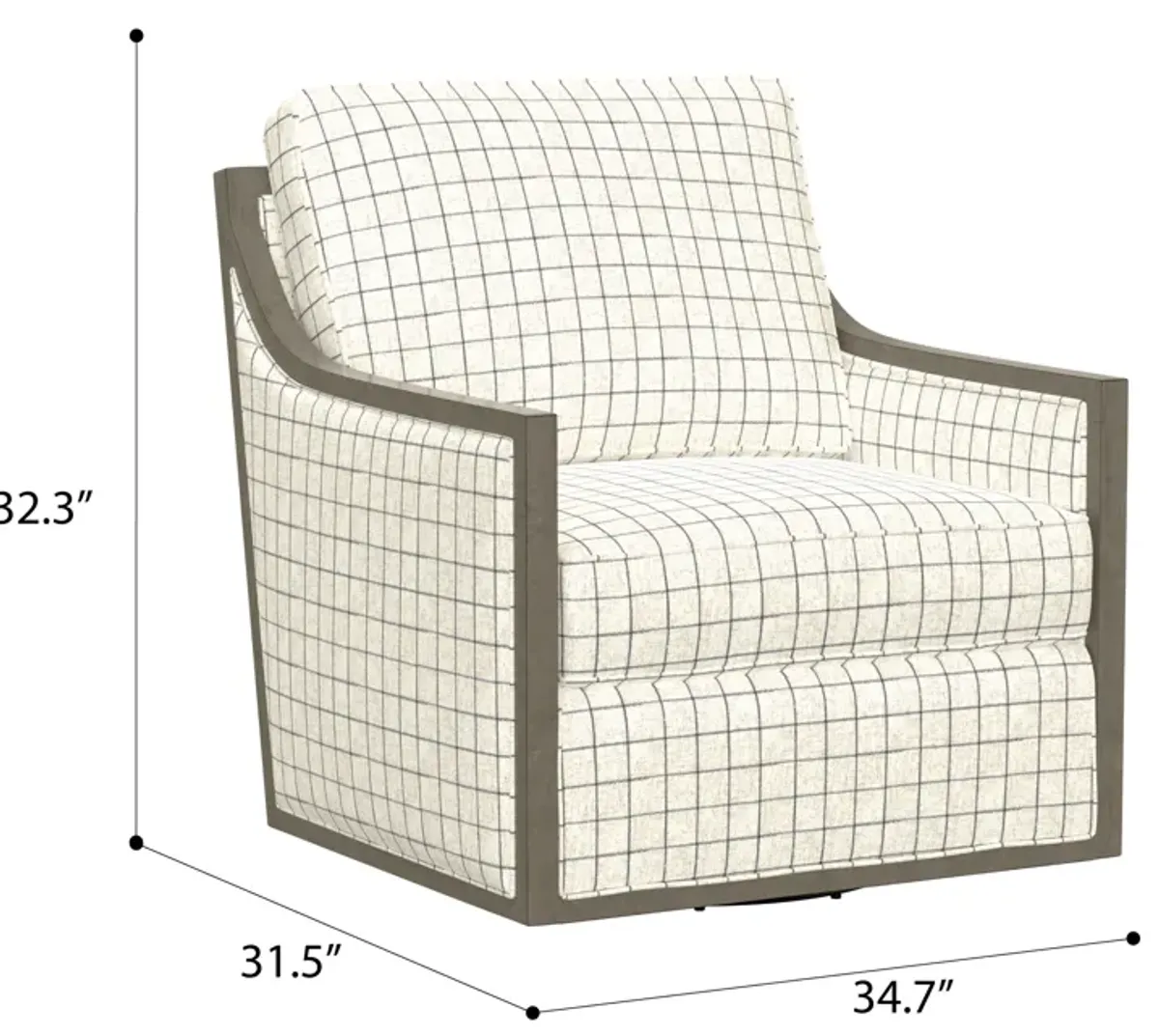 Cecily Swivel Chair