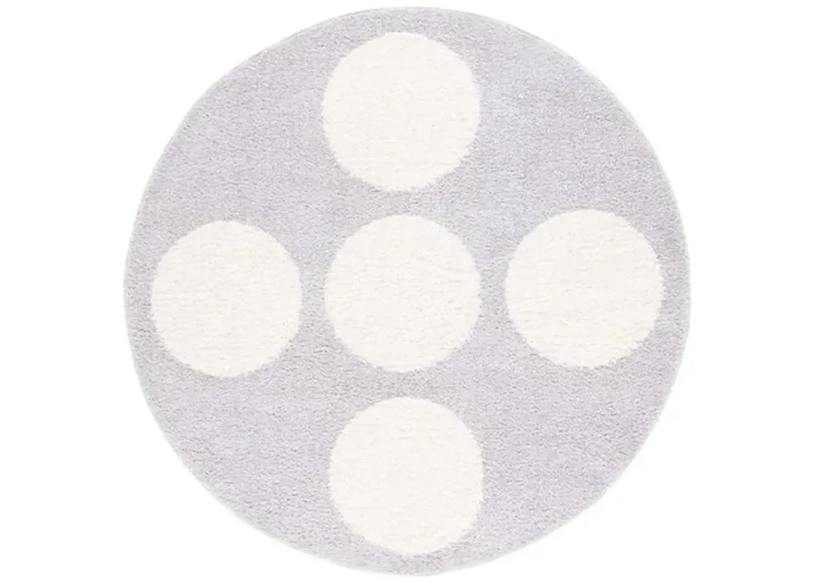 NORWAY 208 Grey 6'-7' X 6'-7' Round Round Rug