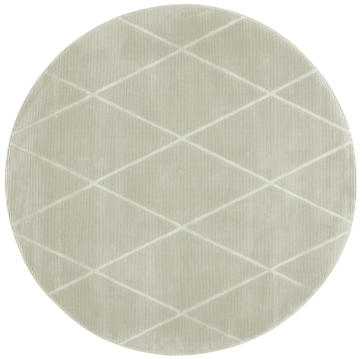 REVIVE 104 SAGE 6'-7' x 6'-7' Round Round Rug