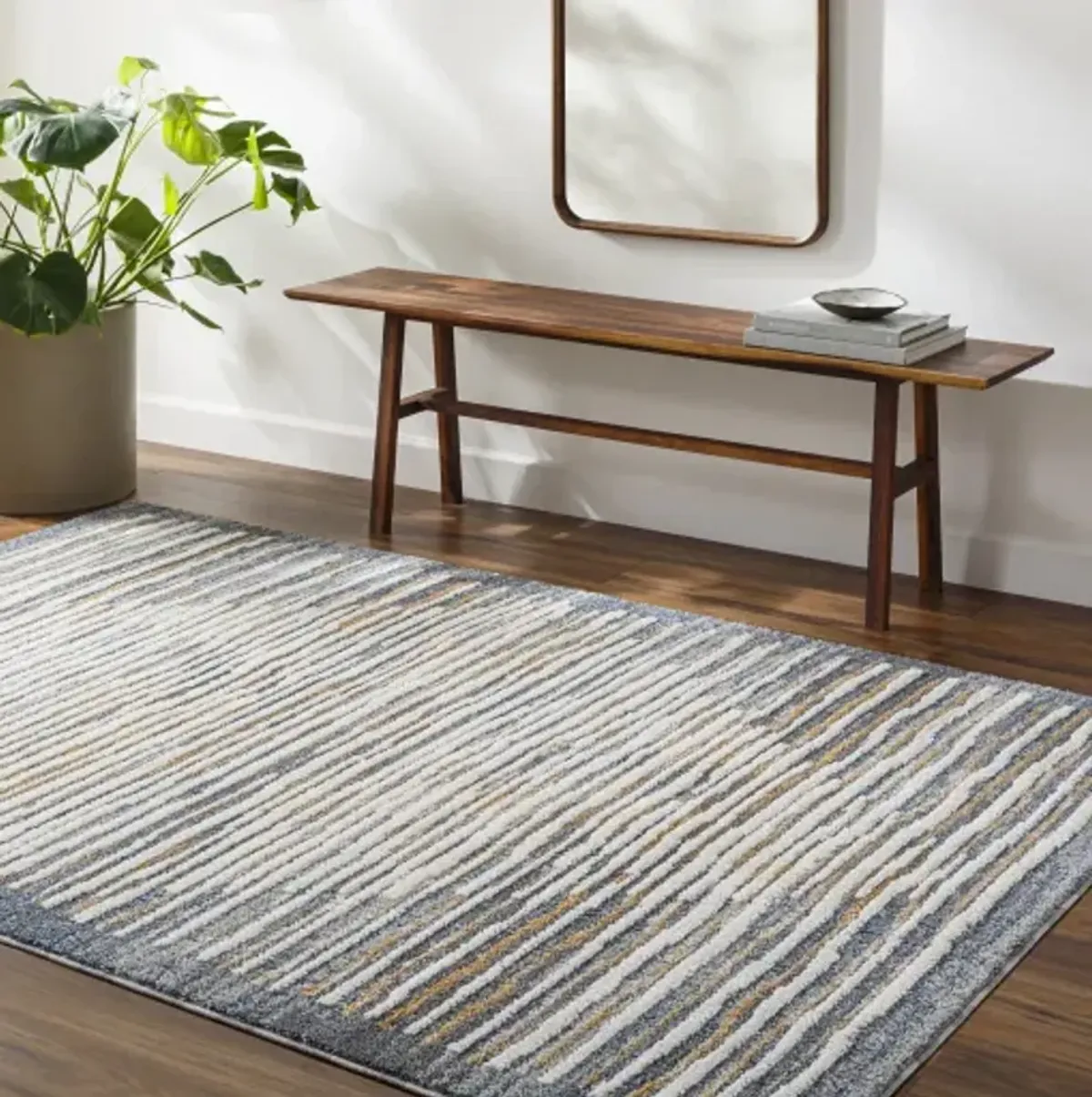 Valet VAT-2304 2' x 2'11" Machine Woven Rug