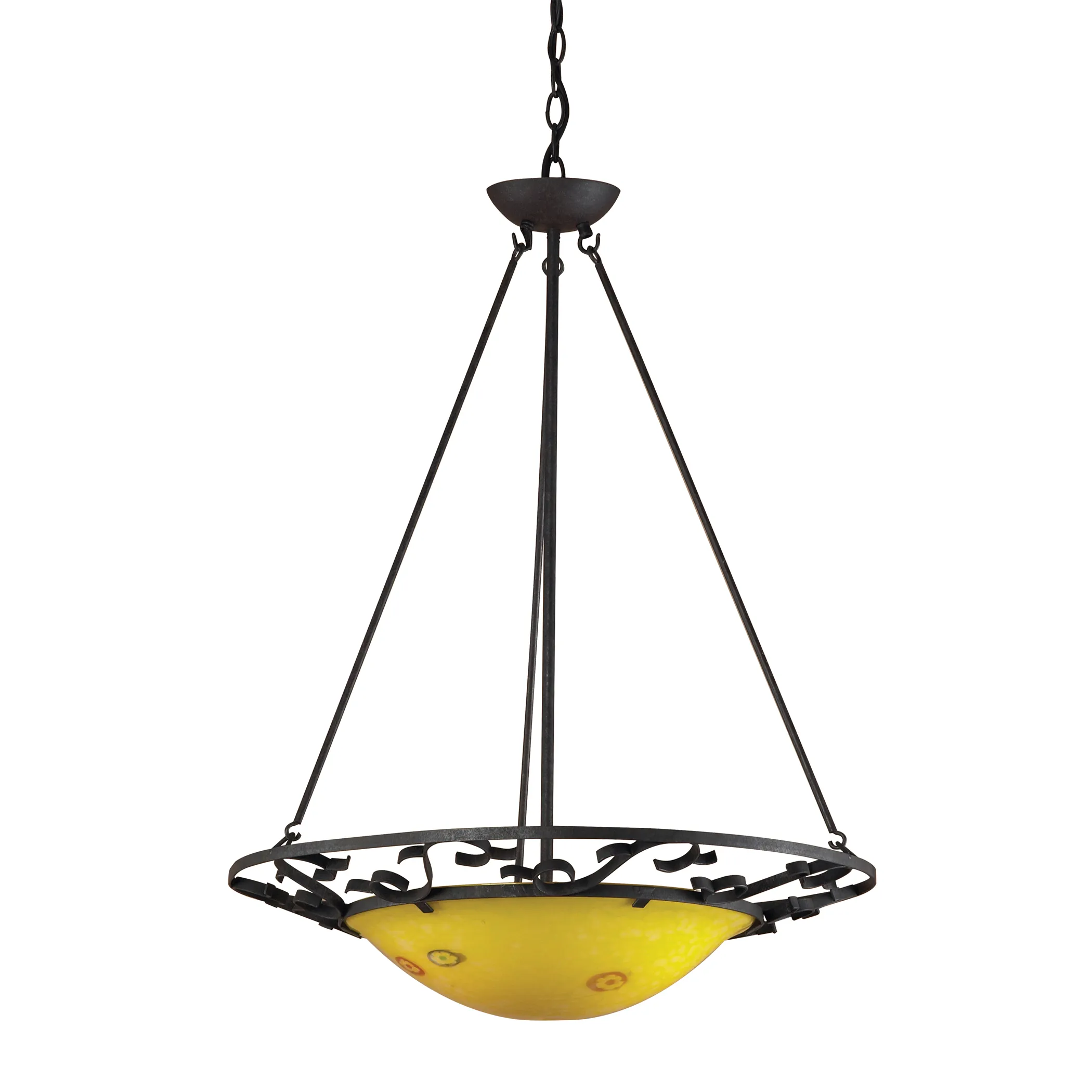 Lumina 23" Wide 3-Light Pendant - Dark Rust