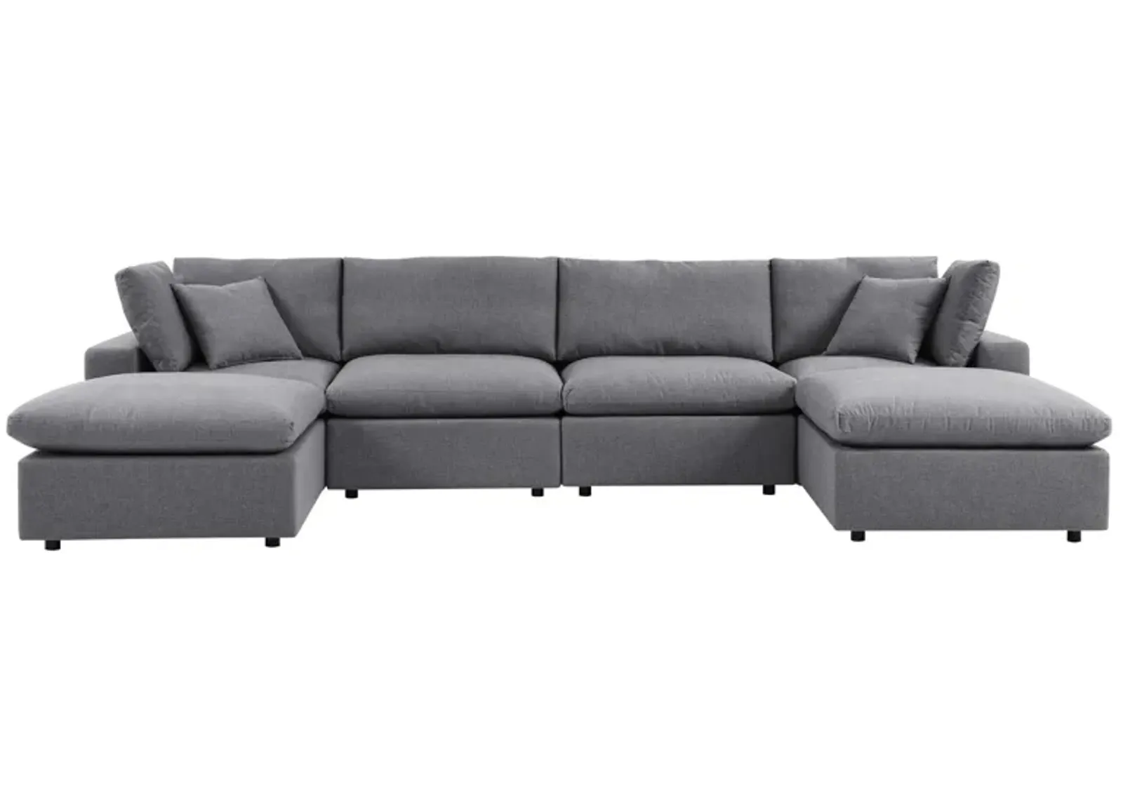 Commix 6-Piece Sunbrella� Outdoor Patio Sectional Sofa