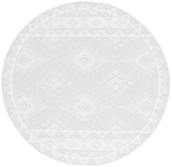 PRAIRIE 300 BEIGE  6'-7' x 6'-7' Round Round Rug