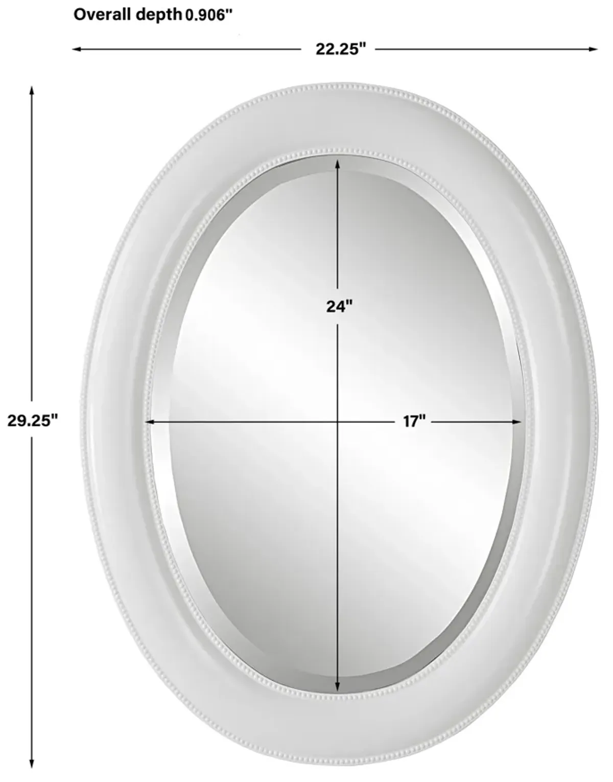 Dania Beveled Wall Mirror