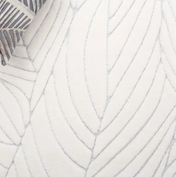 VERSAILLIES 654 IVORY 6' x 6' Square Square Rug