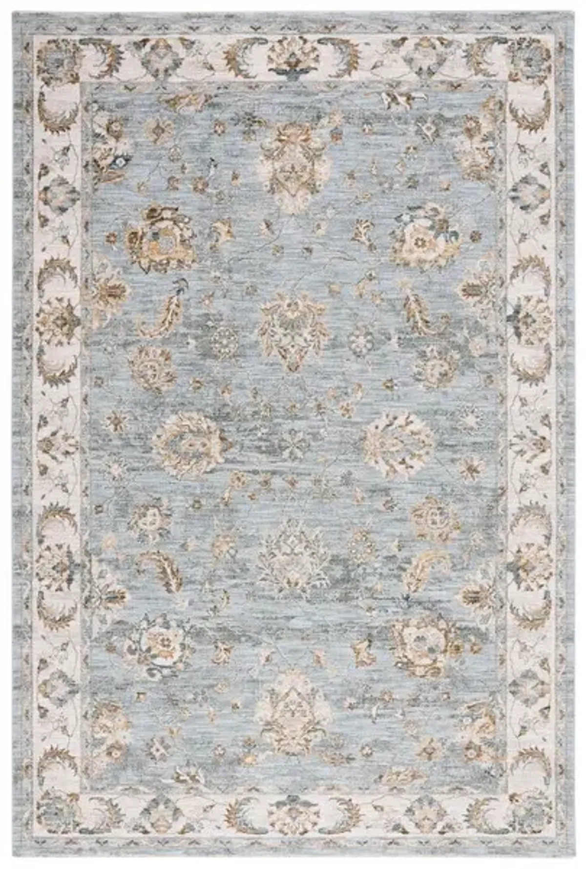 HAMILTON 106 Blue 8' X 10' Large Rectangle Rug