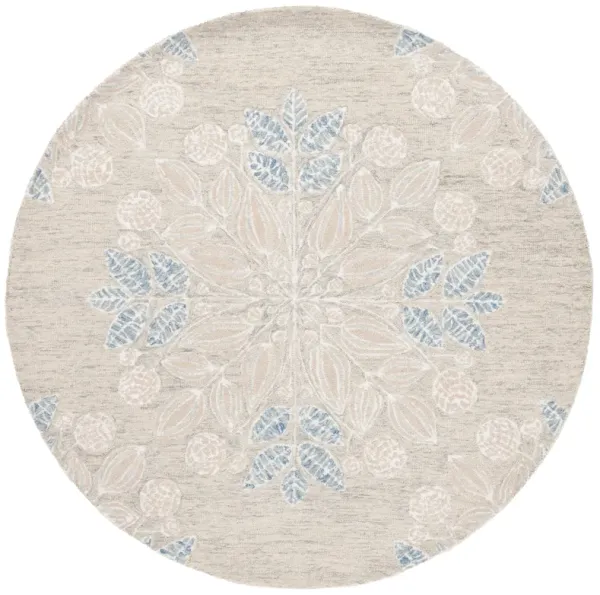 JARDIN Hand Tufted 6' x 6' Round area rug
