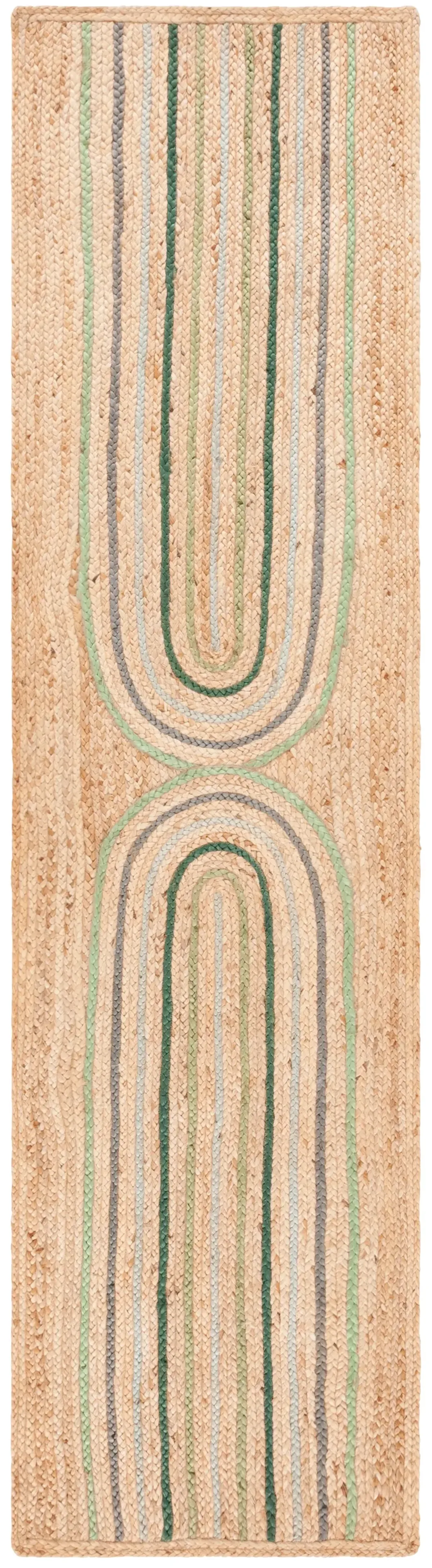 NATURAL FIBER 894 NATURAL  2'-3' x 9' Runner Rug