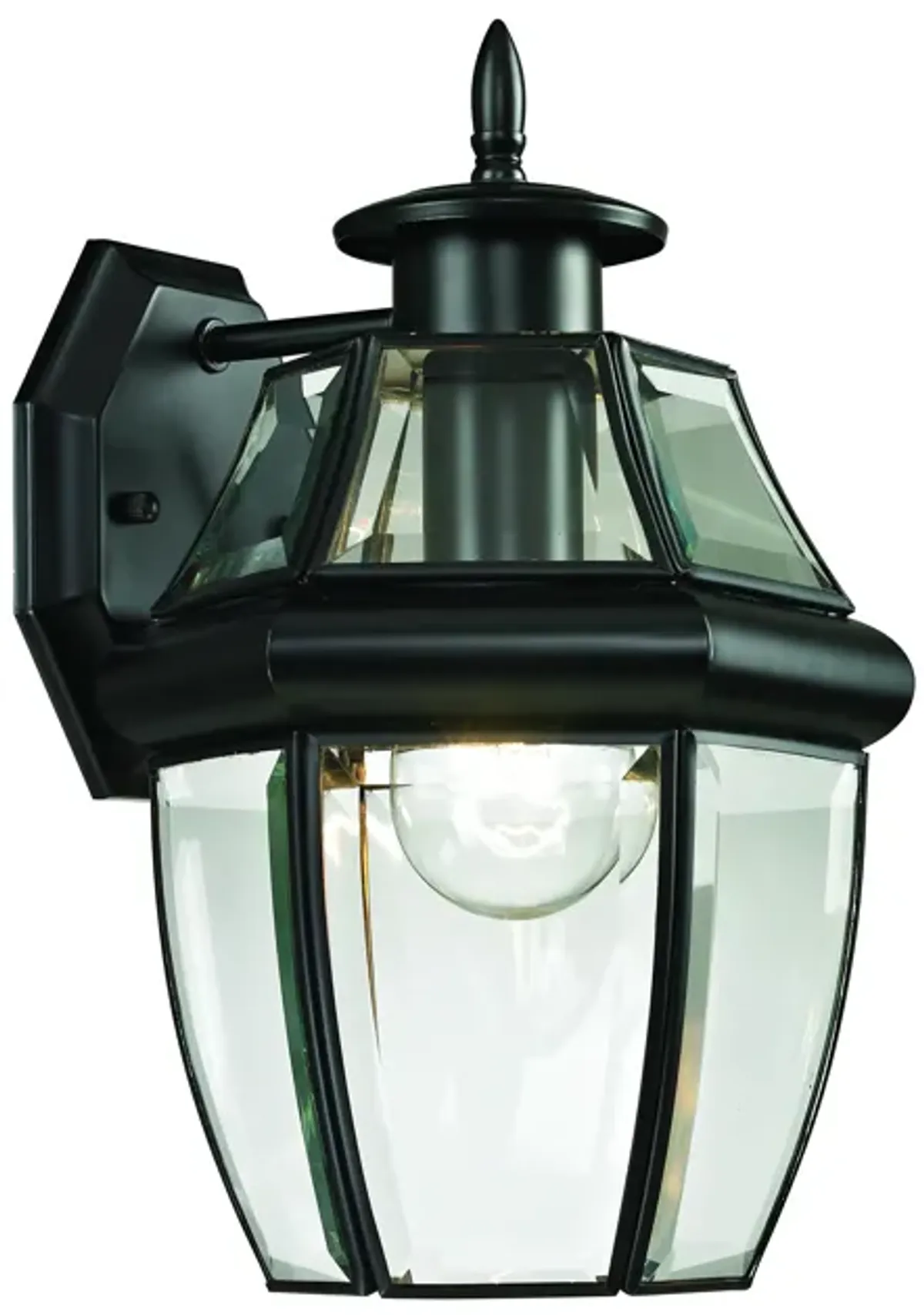 Ashford 12" High 1-Light Outdoor Sconce - Black