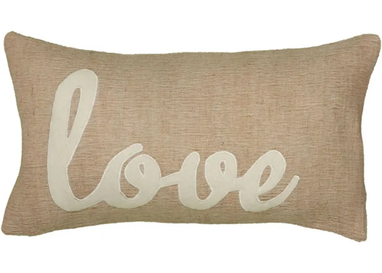 SENTIMENT Word Brown  Pillow