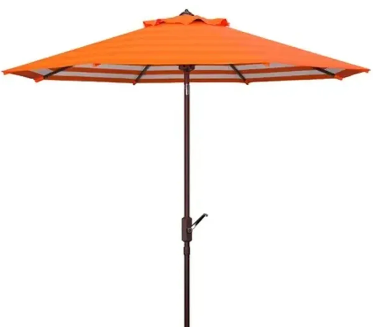 ATHENS INSIDE OUT STRIPED 9FT CRANK OUTDOOR AUTO TILT UMBRELLA