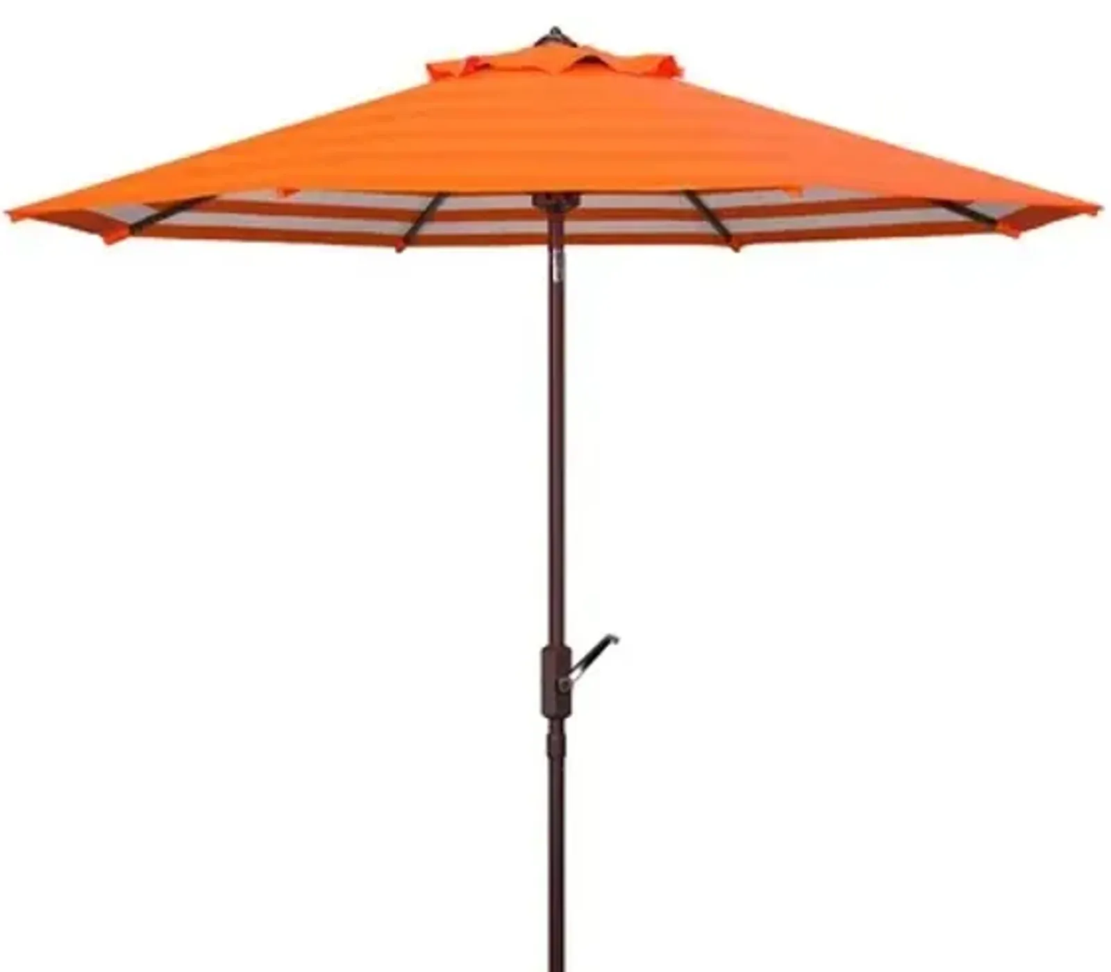 ATHENS INSIDE OUT STRIPED 9FT CRANK OUTDOOR AUTO TILT UMBRELLA